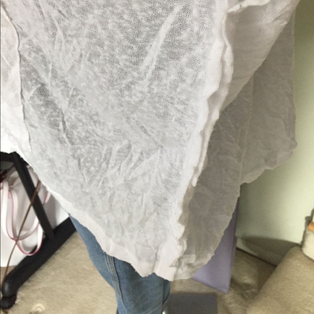 Pleats Collection Oversized Cardigan/Tunic, OS - Picture 4 of 6